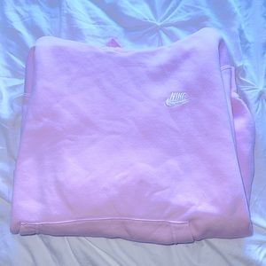 PINK NIKE HOODIE NEVER WORN